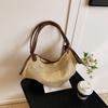 Hollow Out Bohemian Beach Bag Parent Shoulder Bag Hollow Shoulder Bag Straw Woven Bag  Streetwear