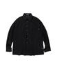 KIJIKO Ke206. Shirring Pocket Overfit Shirt Black