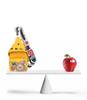 Ladies Children Cute Cartoon Canvas Print Female Chest Bag Diagonal School Bag for Girls Shoulder Bag