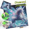 Unicorn DIY Diamond Painting Kit with Colorful Rhinestones Sparkling Craft Canvas for Adults Home Decor and Relaxing Hobby