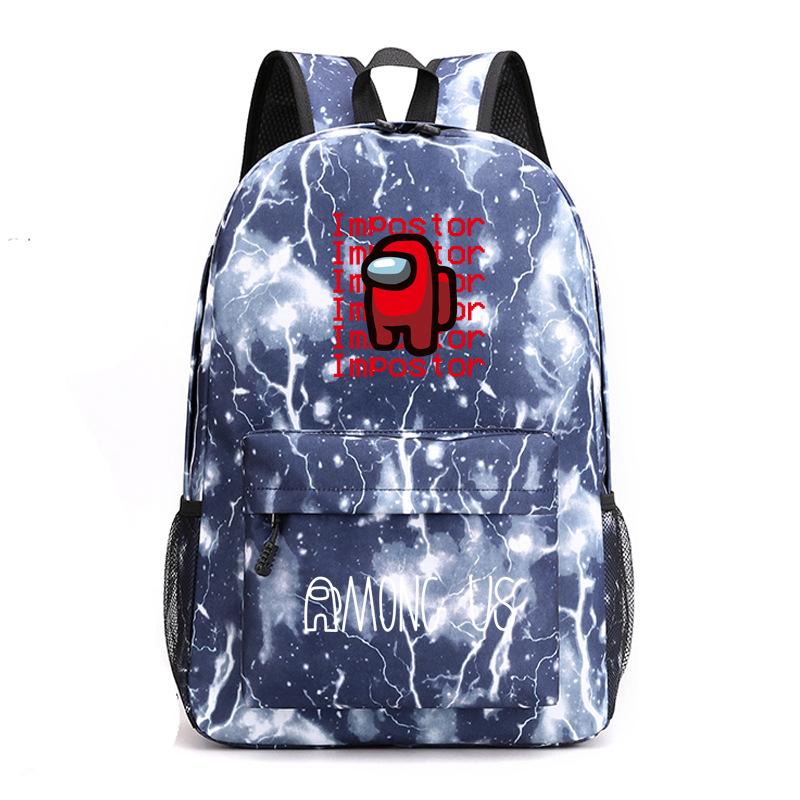 Among Us Backpacks Among Us Ghost Space Werewolf Student Bag