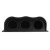 Universal 2 inch 52mm dash board dual Triple gauge pod black carbon Fiber color Gauge Pod Mount Holder