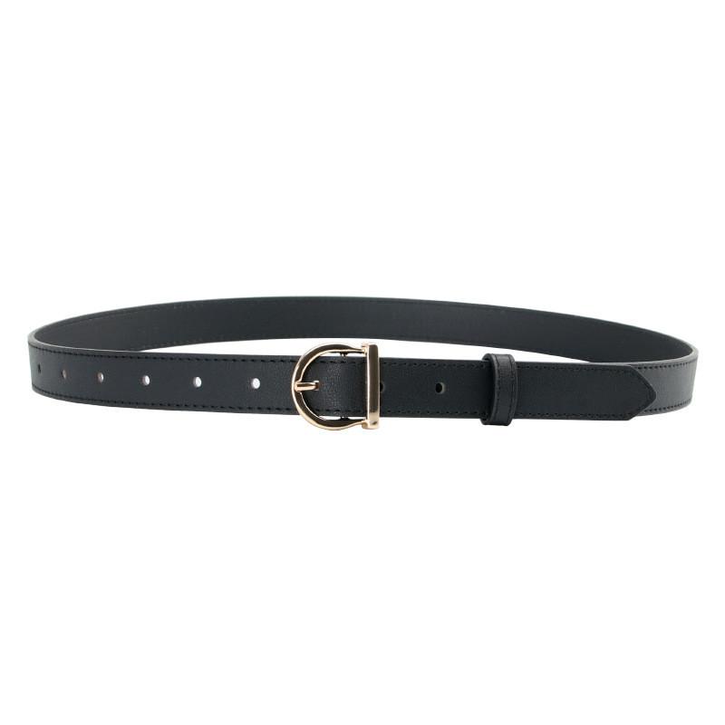 Minimalist Faux Leather Womens Belt With Pin Closure For Casual Office Or Dress
