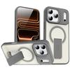 Magnetic Invisible Stand Protective for  Case for For Iphone 17 Air 12 1 14 13 16 Pro Max Plus Matte Shockproof Cover