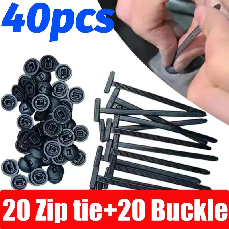 Universal Nylon Kabelbinder Schnalle Auto Befestigungsschraube Ersatzclip Auto Kotflügel Kofferraum Motorschutzblech Kabelmanagement Sicher