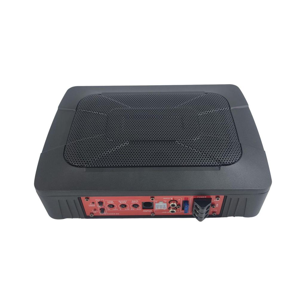 Ultra-Thin Aluminum Alloy Mini Car Subwoofer with Active Audio Underseat Design