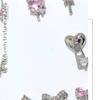 Nail Charms Exquisite 3D Accessories with Zircon DIY Nails Art Manicures for Salon or Home Use
