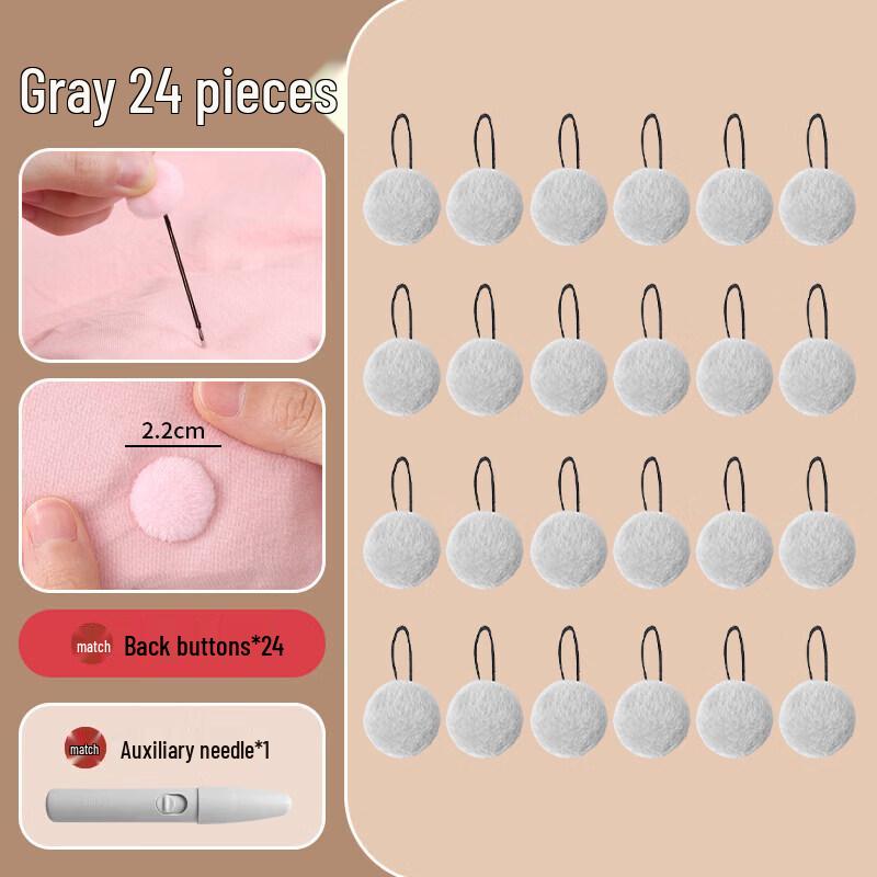 LIEI Needle-Free Plush Quilt Fasteners