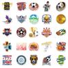 50 Football Trophy Stickers World Cup European Cup Football Trophy Suitcase American Ball PVC Stickers