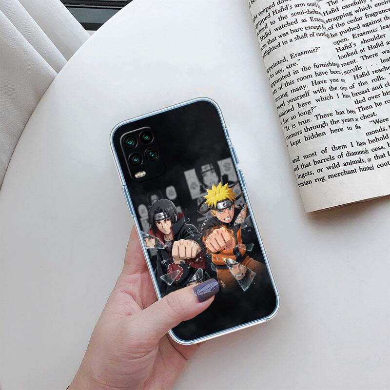 MH105 Naruto Uchiha Sasuke Case for Motorola E7 G6 G7 G8 G9 Plus Power Play G10 G20 G04 E30 E40 E22 E20 E13 E15 G22 G23 G05 G75 G35 G55