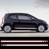 Auto Tür Rennstreifen Vinyl Aufkleber Beide Seitenleisten Aufkleber Grafiken Zubehör für Volkswagen Up Schrägheck Eco VW Move Up