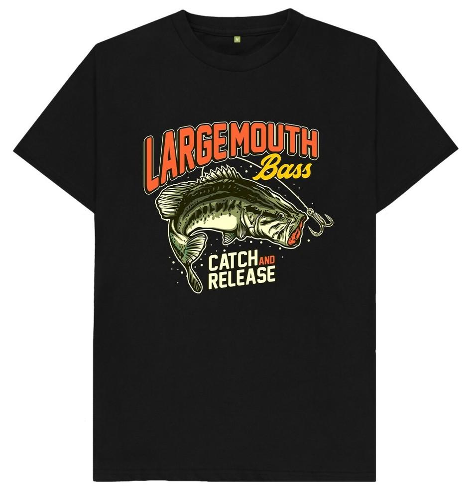 Largemouth Bass Catch and Release Fishing Fisherman Gift T Shirt