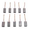 20pcs Electric Motor Brush Good Electrical Thermal Conductivity Carbon Brush for 1020 Motor