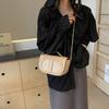 Bag Crossbody Women's Bag New Summer Textured Shoulder Bag Niche Design Chain Retro Square Bag