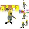 Adventure Time Earl Of Lemon Grab Plush Keychain With Short Plush Material For Collectors