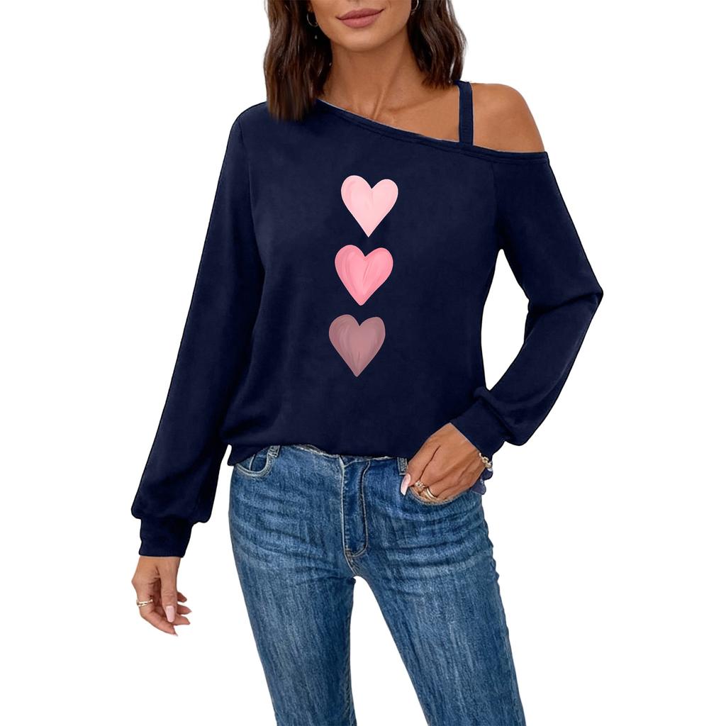 Elegantes, modisches Damen-Langarmtop für Alltag und Freizeit