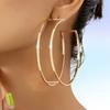 New Fashion Trend Geometric Earrings Women Cold Simple Style Daily Banquet Party Versatile