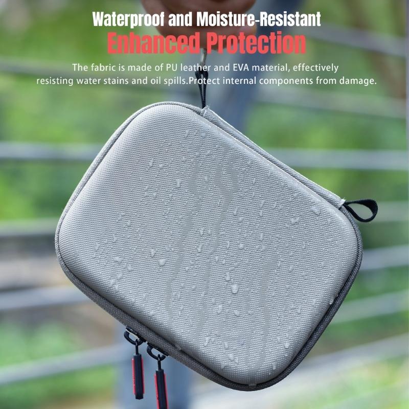 Intelligent Internal Compartment Organizers Bag for Action 6 Cameras Waterproof PU Material Portable