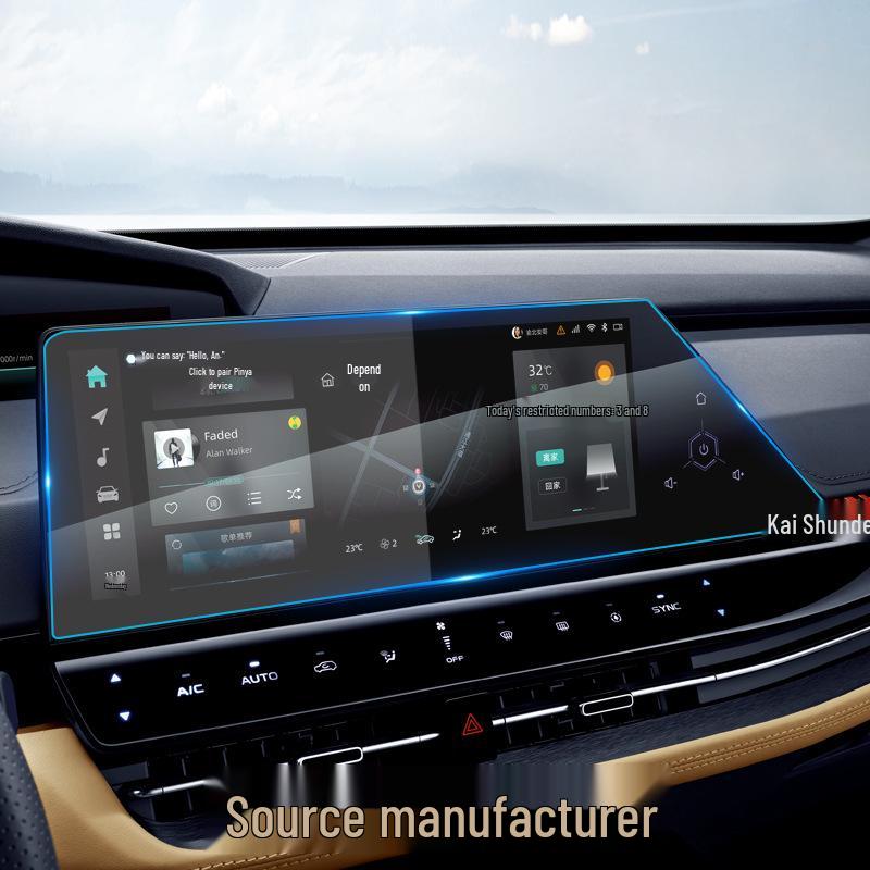 Changan UNIZ/UNIT/UNIV/UNIK Navigation & Console Protective Tempered Film