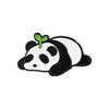 Panda Mom Hugging Baby Panda Brooch with Butterfly Wings