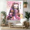 Kimetsu No Yaiba Wall Decor Tapestry Art For Pet Memorial Birthdaywedding Party Backdrop Family Gift