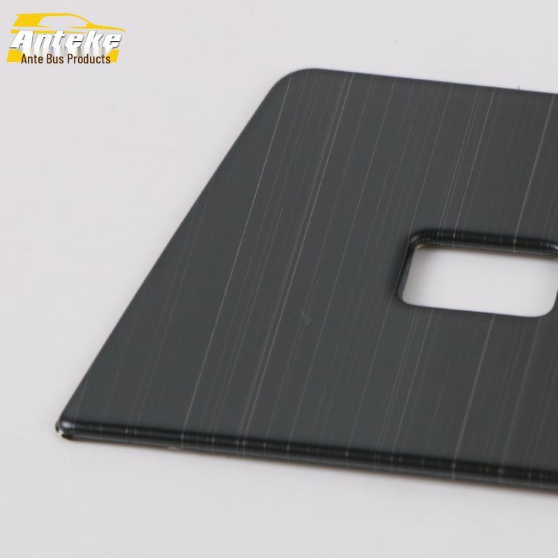 19 D60 Rear Cigarette Lighter Decorative Frame & Ashtray Cover Interior Accessory