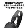Audio-Technica ATH-AVC200 Wired Headphones for Music and Movies, 6.3mm Standard3.5mm Mini Connection, Black