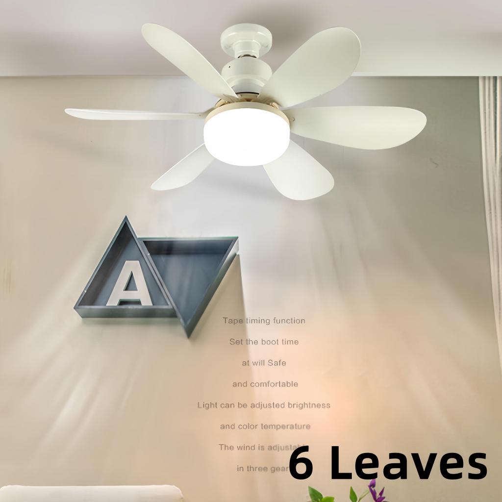 1pc Socket Fan Light Screw Ceiling Fans with Lights and Remote Easy Install Ceiling Fan Dimmable Socket Fan Ceiling