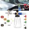 Versatile Foam-Cannon With 5 Pressure Washer Sprayer Nozzles, For Pressure Washer,1/4Inch Quick Connect For Car Garden Window