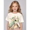 Children Clothing Girls Enchanting 3d Fairy Print Short Sleeve T Shirt Tops Comfortable Crew Neck Casual Tees Kids Girl Clothes