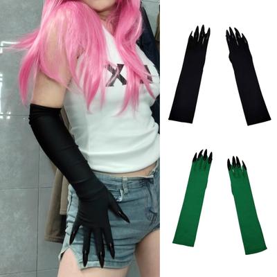 Halloween Lange Finger Krallenhandschuhe Erwachsene Pfotenhandschuhe mit langen Fingernägeln Halloween