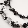 Rubati Necklace_THANATOS Layered Black Hematite