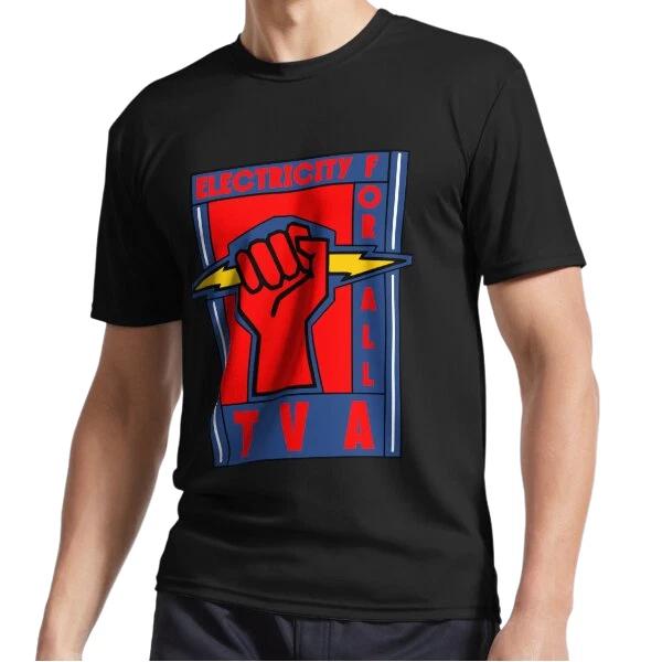 New Tva-New Deal Patriotic Poster Sticker Logo T-Shirt Funny Size S to 5XL 2XL