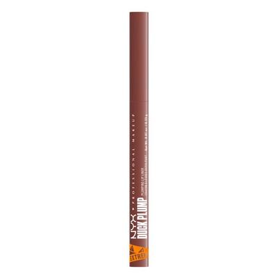 NYX Professional Makeup Duck Plump Plumping Lip Liner, Lip Pencil, Up To 10 Hours of Wear, Matte Finish, Nude Flip