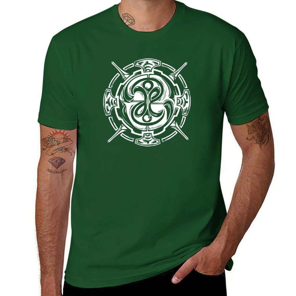 Fable Guild Seal T-shirt herr t-shirt koreansk mode plus size kläder lyxkläder män