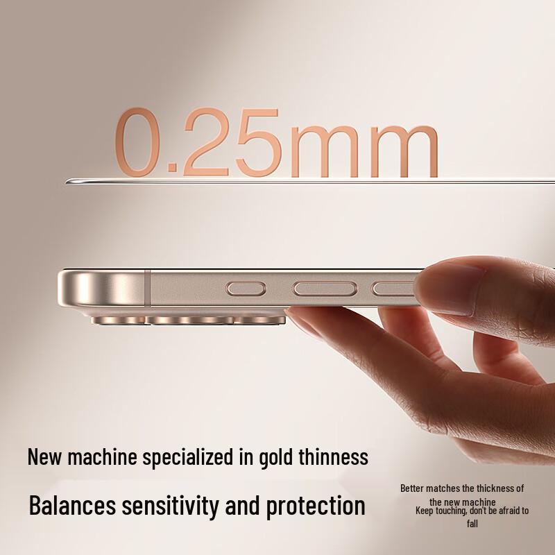 iPhone 16 Pro Tempered Glass Screen Protector