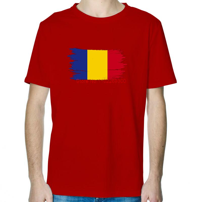 

Romania Flag Fashion Graphic T Shirts Tees Tops Summer Cotton New Shirts And TShirts Casual Unisex Streetwear Print T Shirt S
