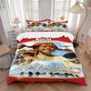 3pcs Pippi Longstocking Duvet Cover Set - Machine Washable, Includes 1 Duvet Cover and 2 Pillowcases, No Core Included Yy251022201