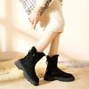 2025 New Snow Boots Women Winter Warm Designer Platform Boots Non-slip Short Plush Flats Suede Shoes Mujer