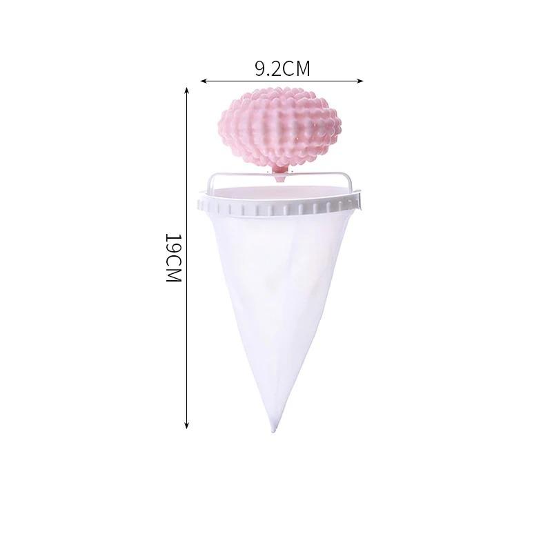 Washing machine filter float ball net bag hair remover clothing cleaning and protective ball
