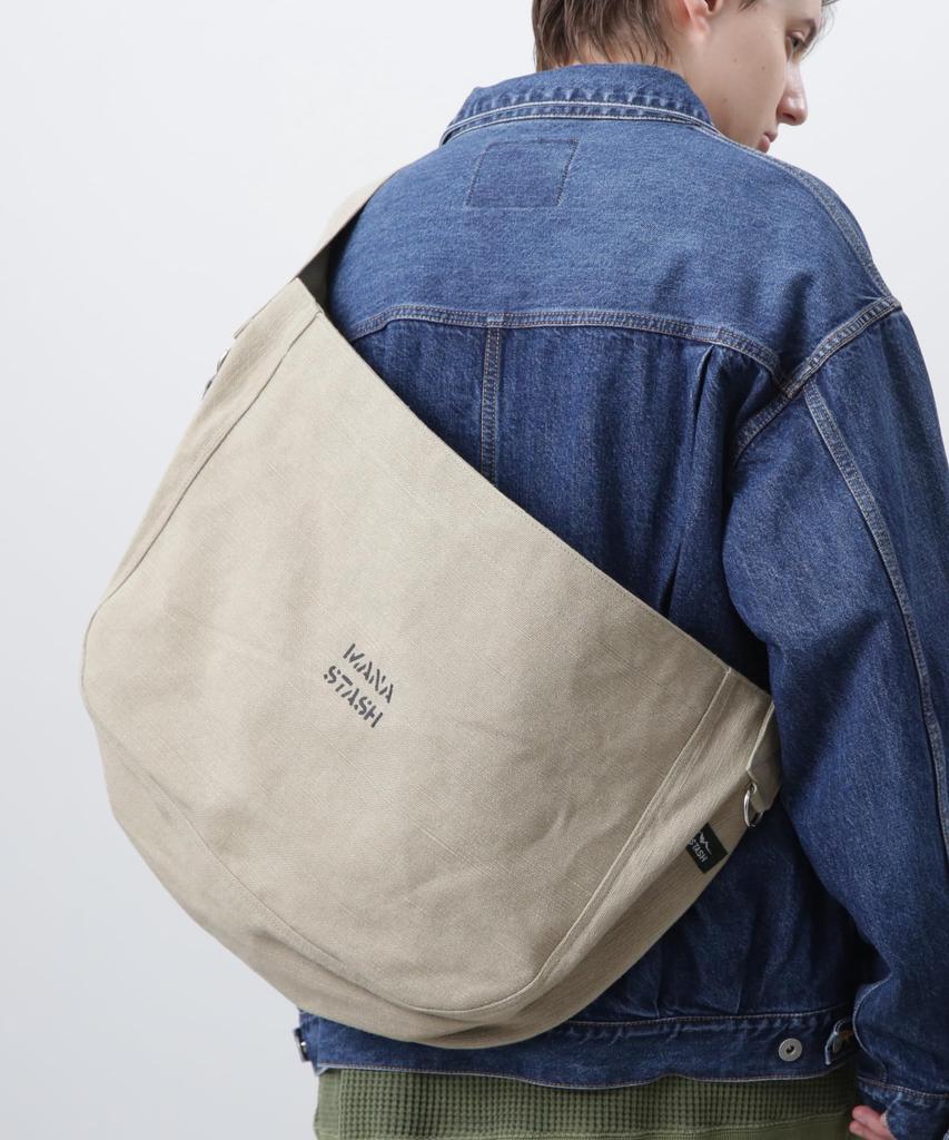 Manastash Denny Wy NP Bag Newspaper Bag, Men's, F 414, Natural, 792-4976002
