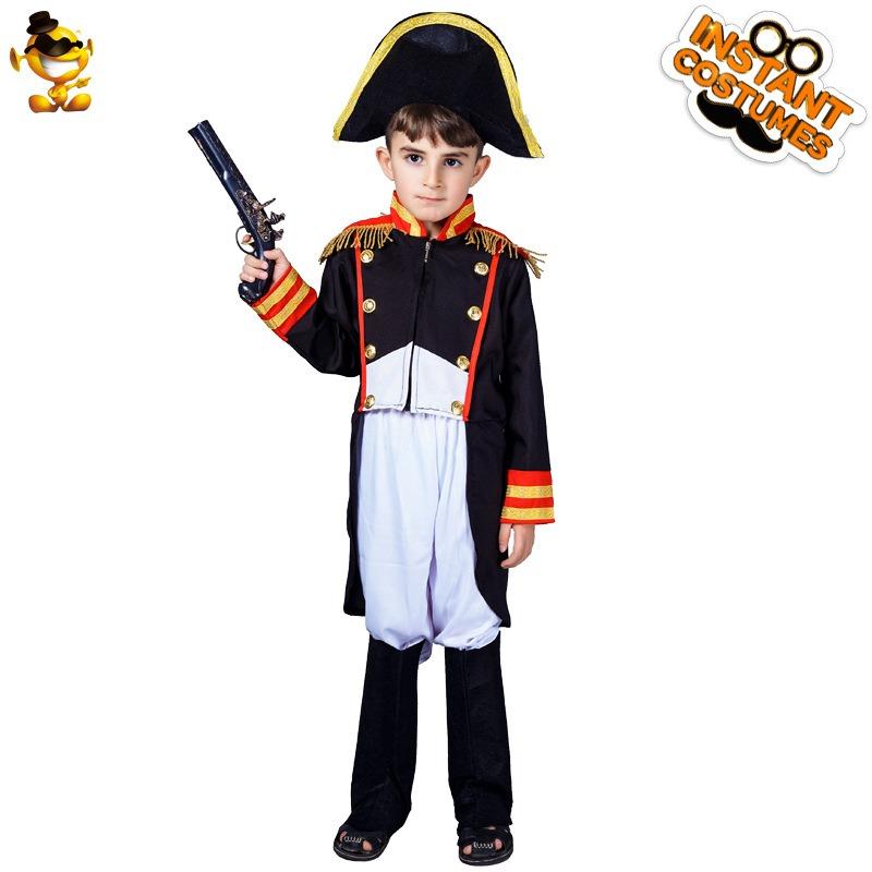Halloween Children's Men's Napoleon Stage Show Clothes Children's Day Children's General Tuxedo Suit