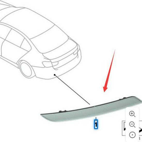 BMW 3 Series F34GT Rear Reflector Trim 63147315165/63147315166