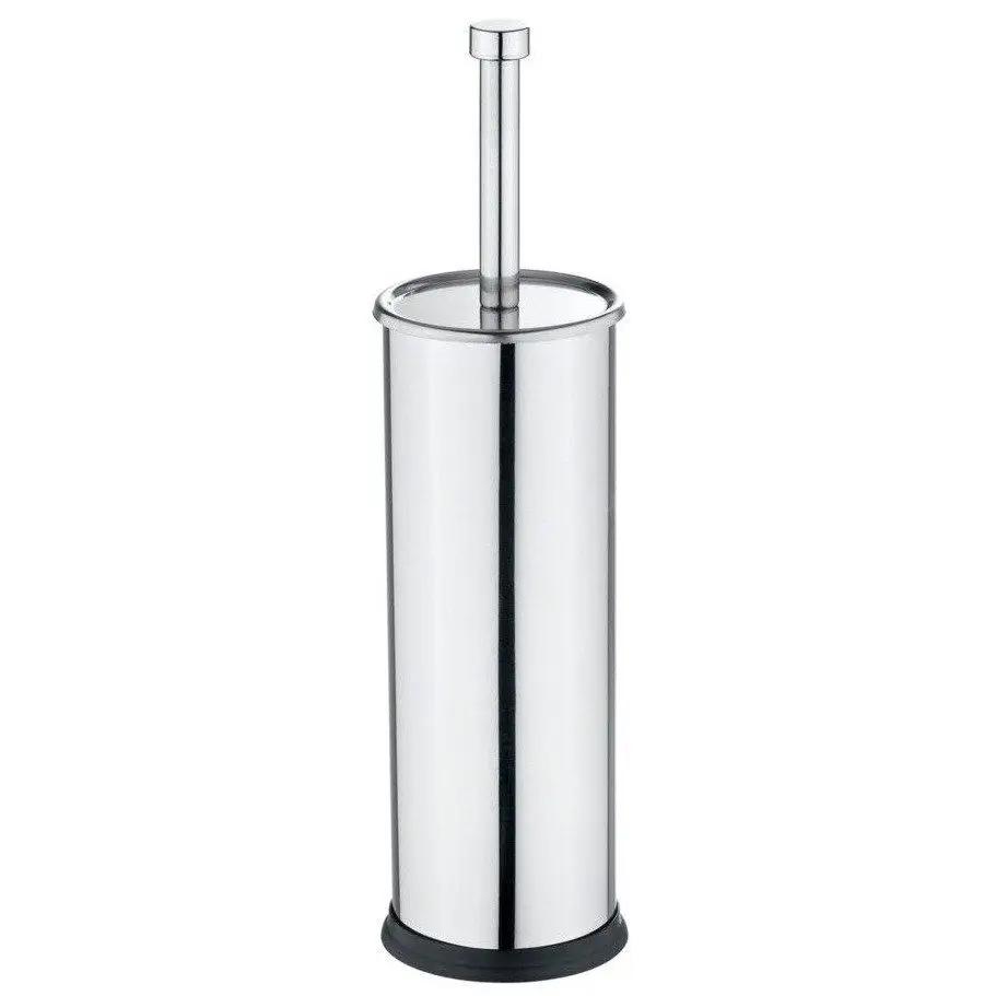 Wenko Exclusiv Toilet Brush Holder Polished Stainless Steel Silver