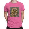 5 Music Fun T-Shirt for Men E-Ed Sheeran Novelty Cotton Tee Shirt Round Collar Short Sleeve T Shirts Original Clothing