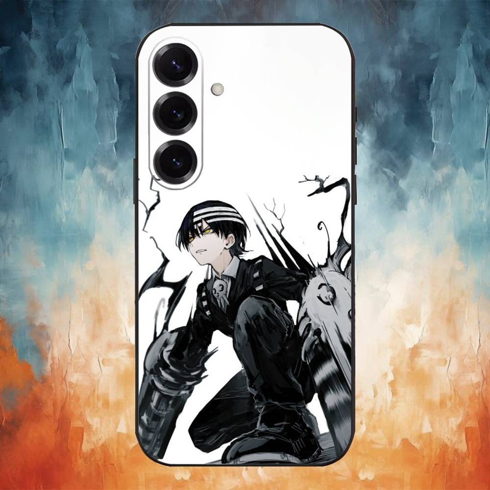 

D-Death the kid Phone Case For Samsung GalaxyA13,21s,22,31,32,52,53,71,72,73,Soft Black Cover Samsung a72
