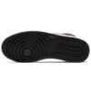 Air Jordan 1 Mid Chicago Black Toe Unisex Sneakers Red Gym-Red White 554724-069