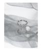 VIANRLA Freshwater Pearl Ring 925 Sterling Silver Dangle Pearl Ring for Women