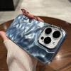 Luxury Electroplate Meteorite Grain Phone Case For iPhone 11 12 13 14 15 Pro MaxBumper Cases Cover