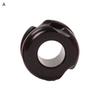 Bue Metall kikkehull Enkel installasjon Bueskyting Peep Seights Compound Bue Aluminiumslegering Peep Hole Bue Severdigheter Jakt Target Øving Tilbehør